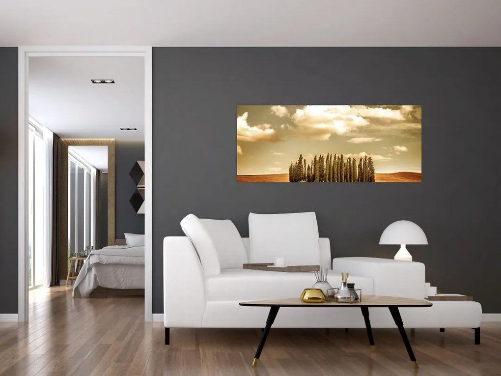 Tablou cu luncă (120x50 cm)