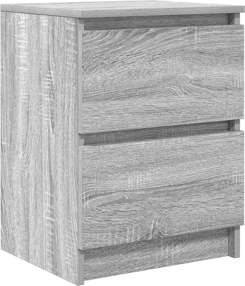 vidaXL Dulap TV Gri Sonoma 40x35x54 cm lemn prelucrat