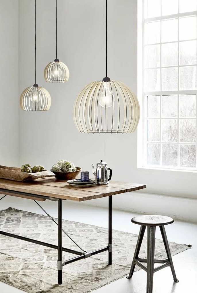 Lustra, Pendul lemn design nordic Chino 40 84843014 NL