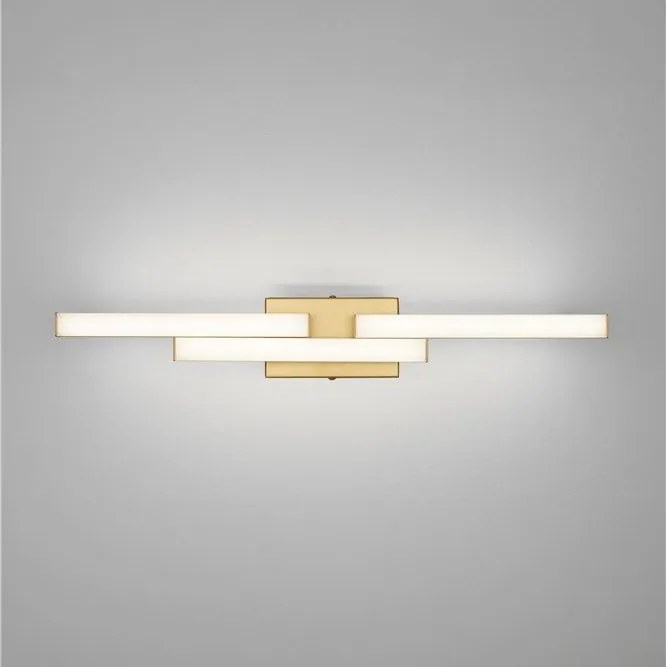 Aplica baie LED, protectie IP44, Aluminiu, Auriu, Atom, NVL-9695267