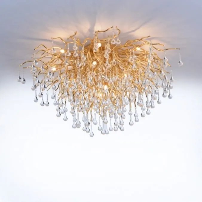 Lustra aplicata design magnific ICICLE alama antic, D-100cm