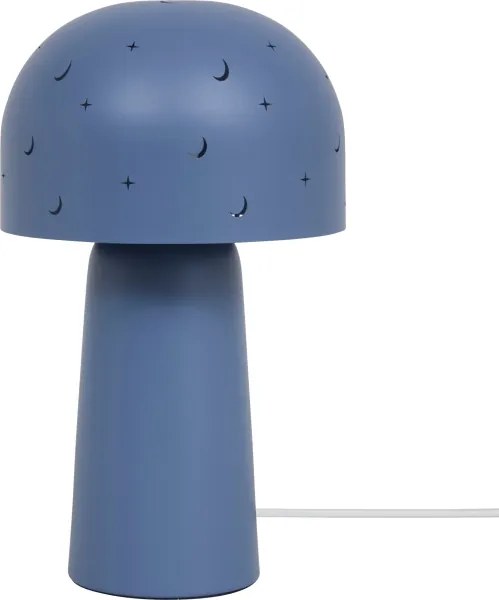 Atmosphera - Lampă de masă pentru copii STARRY MUSHROOM, 1xE14/25W/230V, albastră
