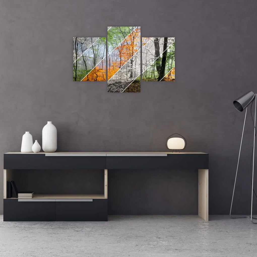 Tablou - Schimbarea anotimpurilor (90x60 cm)