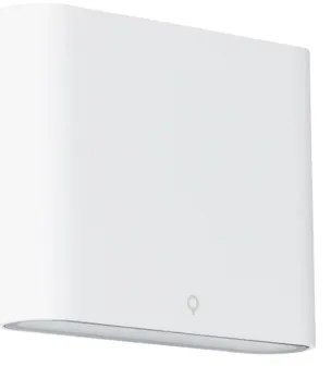 Lampă de perete modernă de exterior albă 11,5 cm, inclusiv LED - Batt