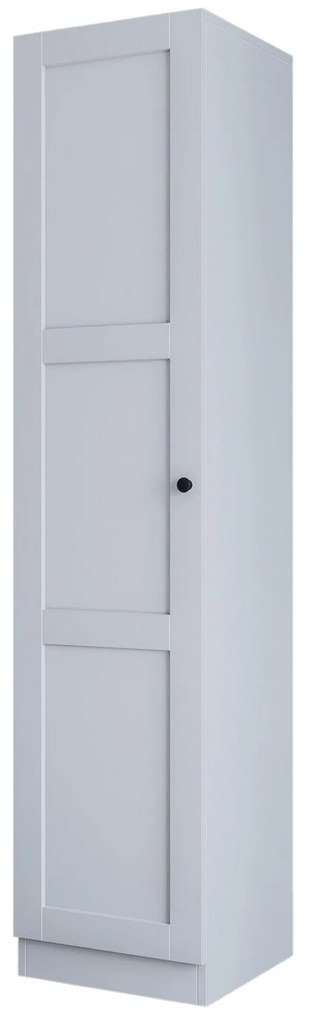 Dulap cu rafturi Luckiny (alb). 1127601