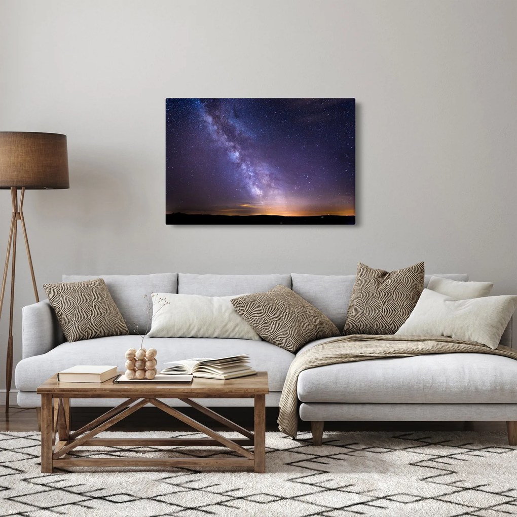 Tablou Cu privire la univers (90x60 cm)