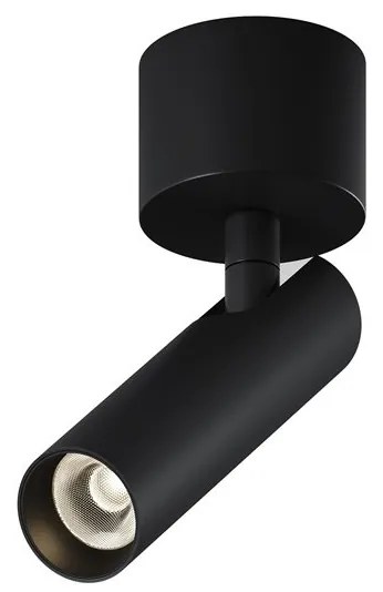 Spot LED aplicat directionabil stil minimalist Focus T negru