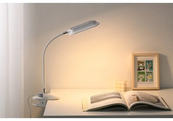 Immax 08997L - Lampă de birou LED+CCT reglabilă cu clemă CLIP 7,5W/230V albă