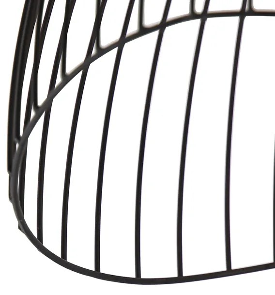 Plafoniera de design neagră 29 cm - Pua