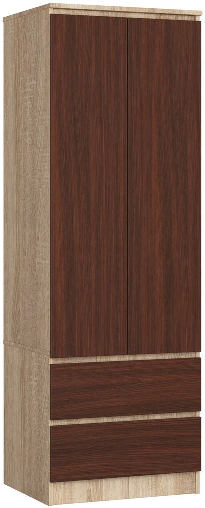 Dulap de haine Suman (Stejar sonoma + wenge). 1069568