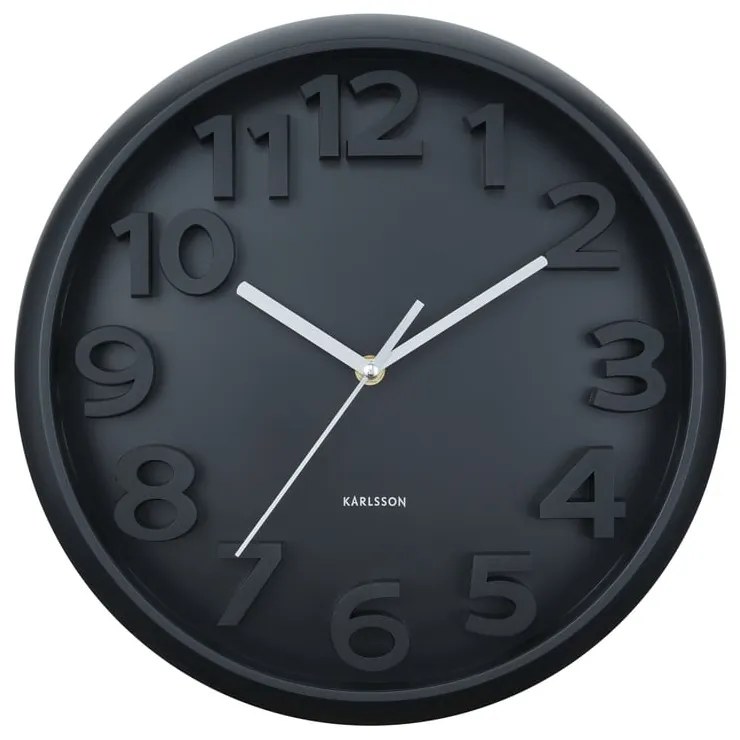 Ceas de perete ø 33,5 cm Elevated Classic Numbers – Karlsson