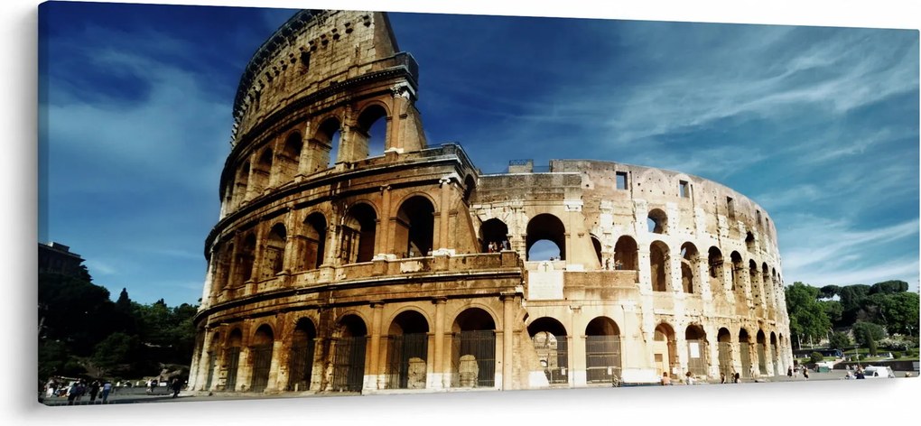 Tablou - Colosseum din Roma, Italia (120x50 cm)
