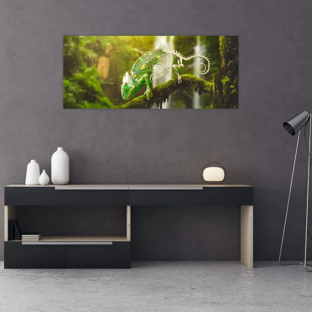 Tablou - cameleon (120x50 cm)