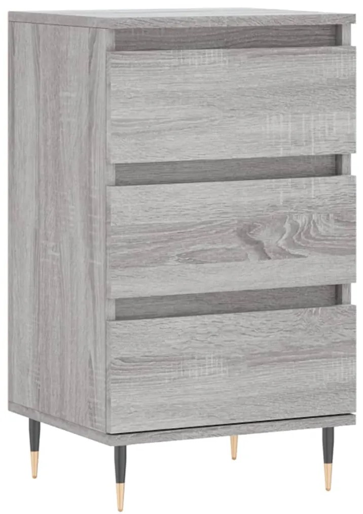 831090 vidaXL Dulap, gri sonoma, 40x35x70 cm, lemn prelucrat