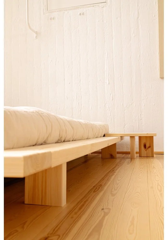 Noptieră în culoare naturală din lemn de pin Japan – Karup Design