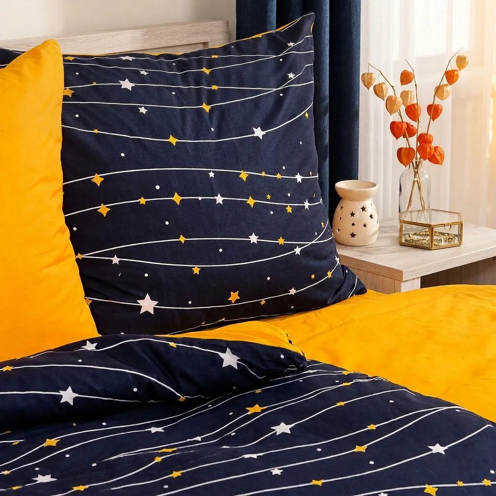 Lenjerie de pat din bumbac 4Home Night sky, 140 x200 cm, 70 x 90 cm, 140 x 200 cm, 70 x 90 cm