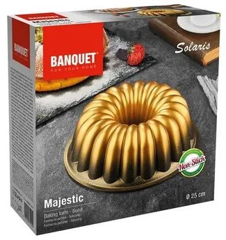 Formă pentru chec Banquet MAJESTIC Solaris diametru 25 cm