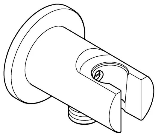 GROHE 26962001 - Racord de perete VITALIO, 85 mm, crom lucios