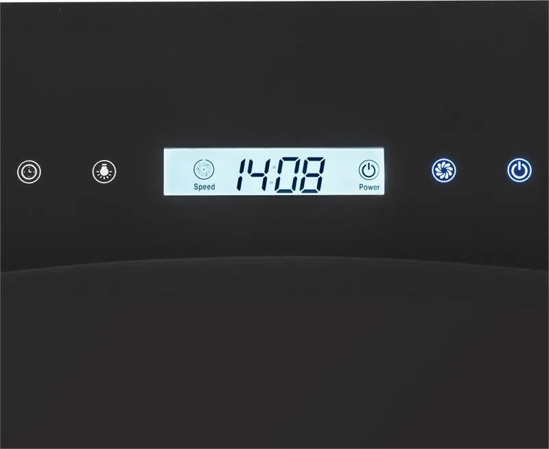 Klarstein SECRET SERVICE, hotă de tavan, 220 W, tactil, sticlă, LED