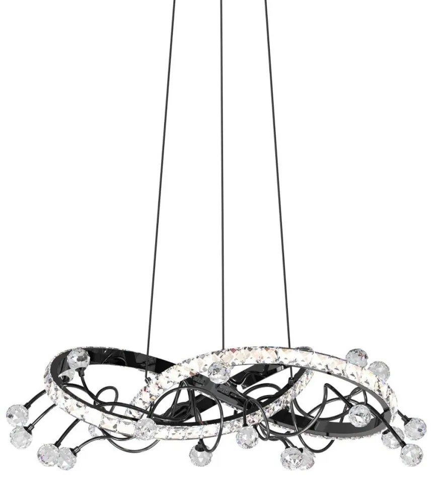 Lustra suspendata LED CCT si telecomanda Maia