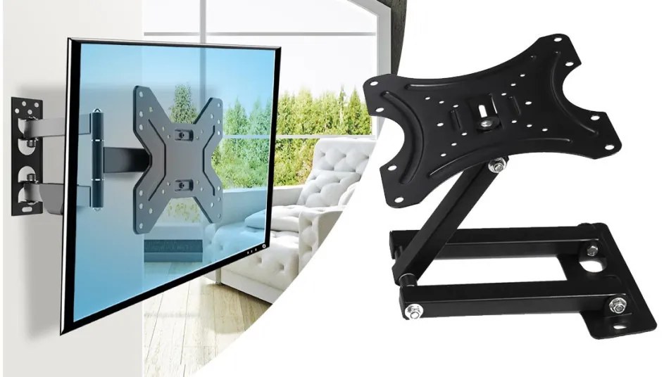 Suport TV de perete reglabil, 14"-42"