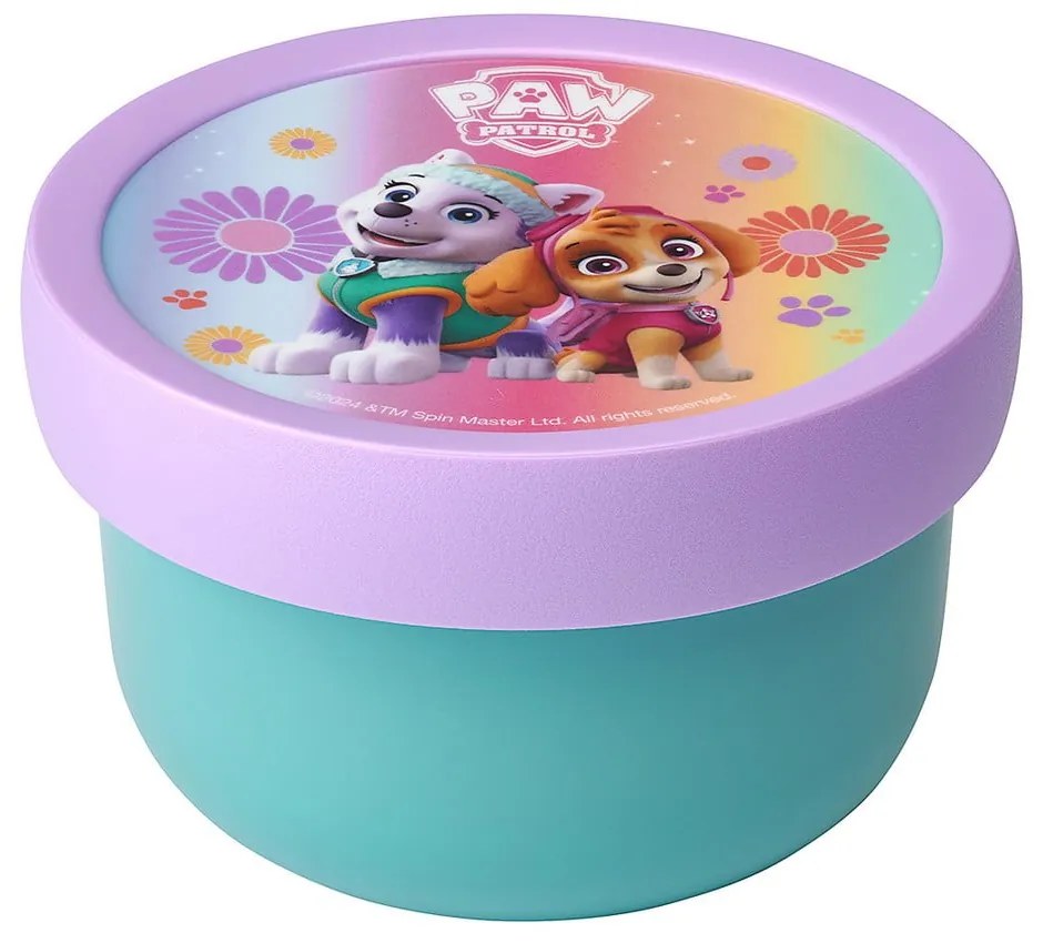 Cutie de gustări pentru copii cu furculiță Paw patrol girls – Mepal
