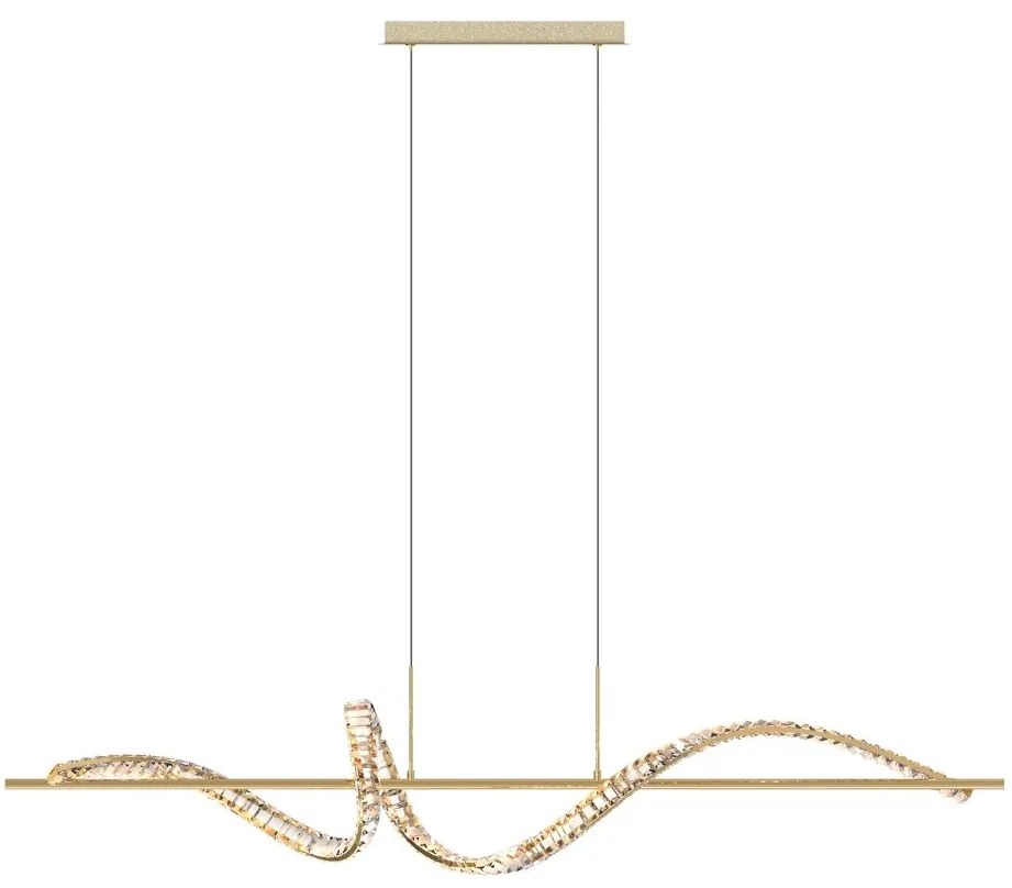 Lustra suspendata LED CCT si telecomanda ATHESA