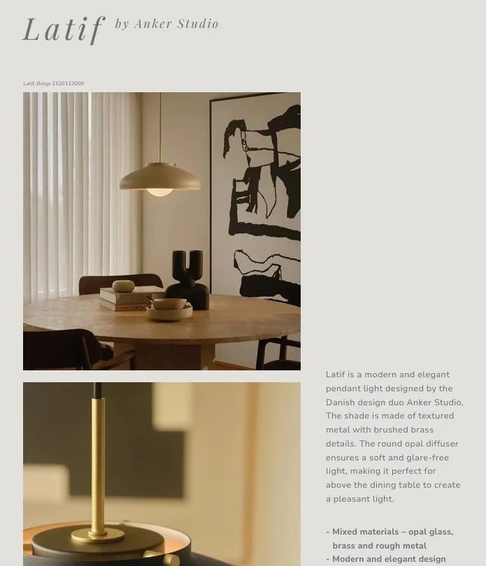 Lustra, Pendul Design Modern Minimalist, Metal, Latif negru