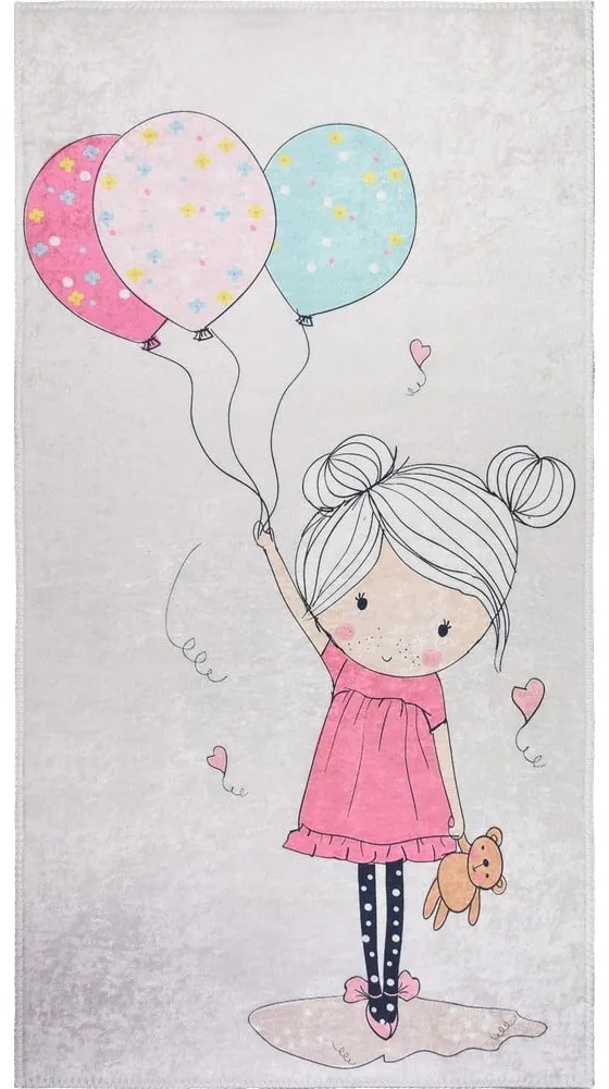 Covor pentru copii 120x180 cm Happy Balloons – Vitaus