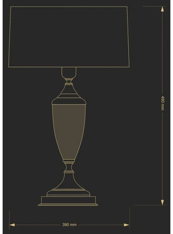 Veioza design clasic cristal Asfour Monza