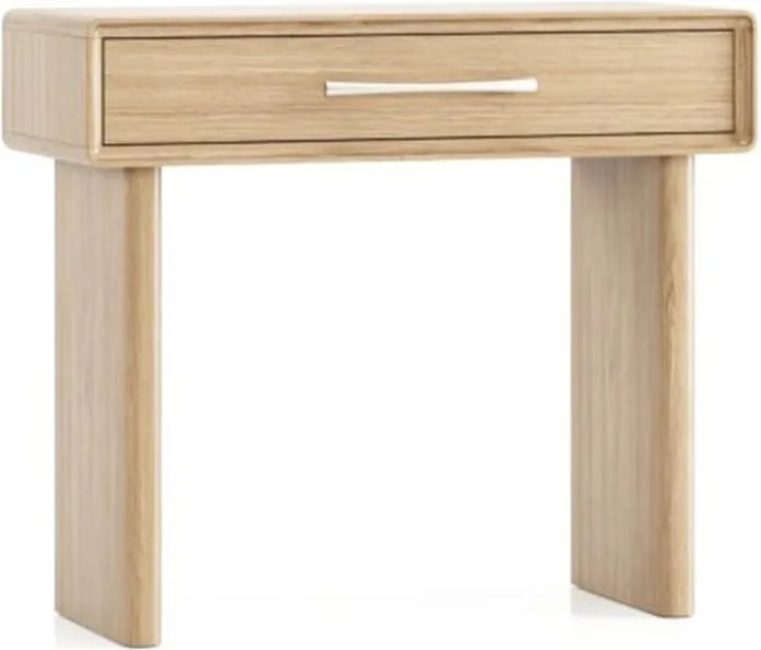 Masă lemn masiv de toaletă Cooper, 90 × 42,5 × 78 cm