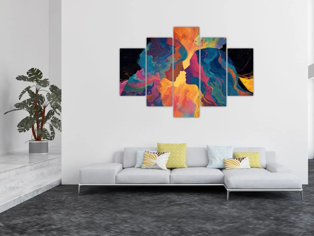 Tablou - Dragoste cosmică (150x105 cm)