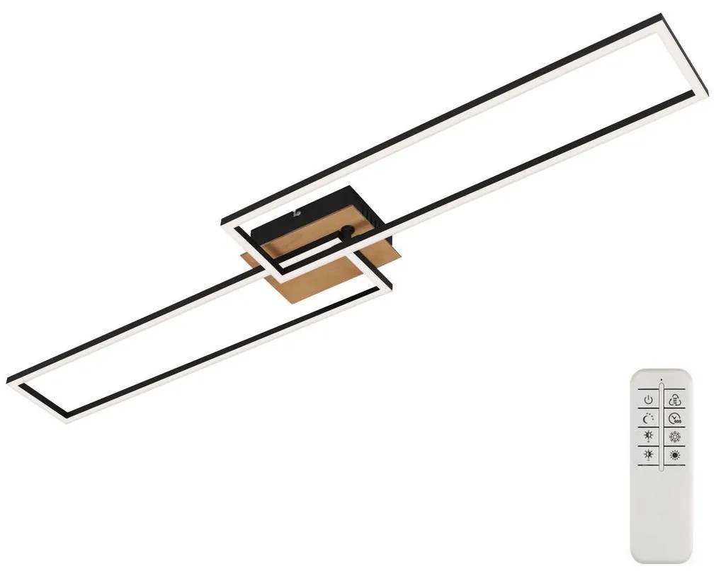 Lustră LED dimabilă aplicată FRAME 2xLED/20W/230V 2700-5000K Brilo + telecomandă