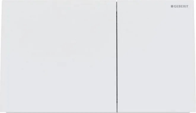 Geberit 115.622.JT.1 - Placă de acționare Sigma70, 25 x 14,6 cm, alb mat
