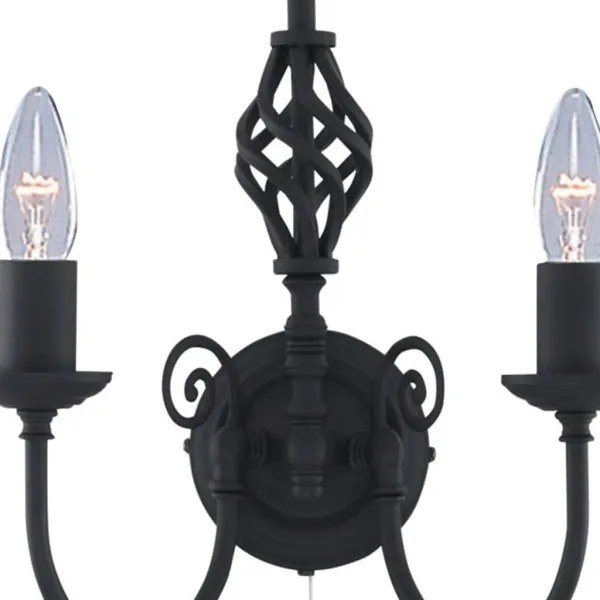 Searchlight 3380-2 - Aplică perete ZANZIBAR 2xE14/40W/230V