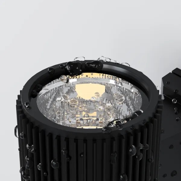 Maytoni O419WL-01B - Aplică de perete pentru exterior RANDO 1x soclu E27/60W/230V IP54, negru