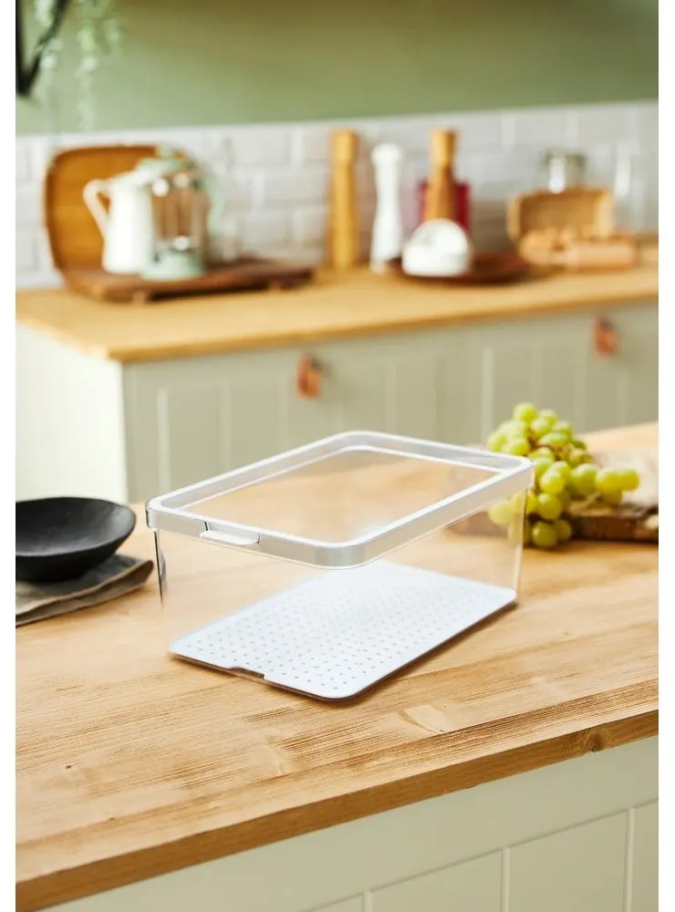 Organizator de frigider din plastic Cauma – Rotho