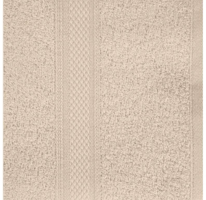 Prosop CLARYSSE ELEGANCE 70x140 cm nisipiu, 100% bumbac