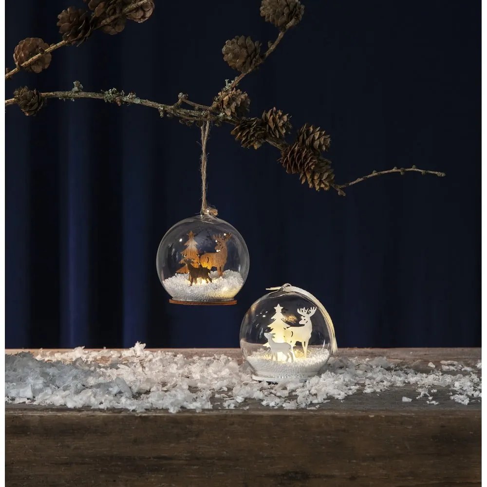 Decorațiune luminoasă de Crăciun ø 8 cm Fauna – Star Trading