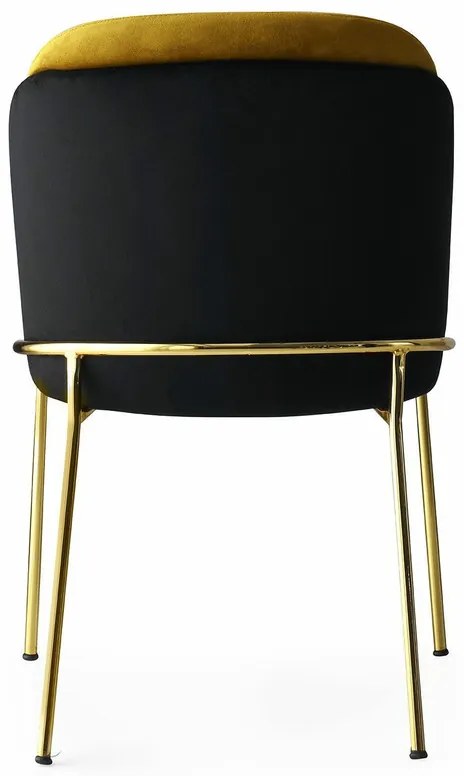 Set de scaune de sufragerie Dore Gold, 2 buc., 2 buc.