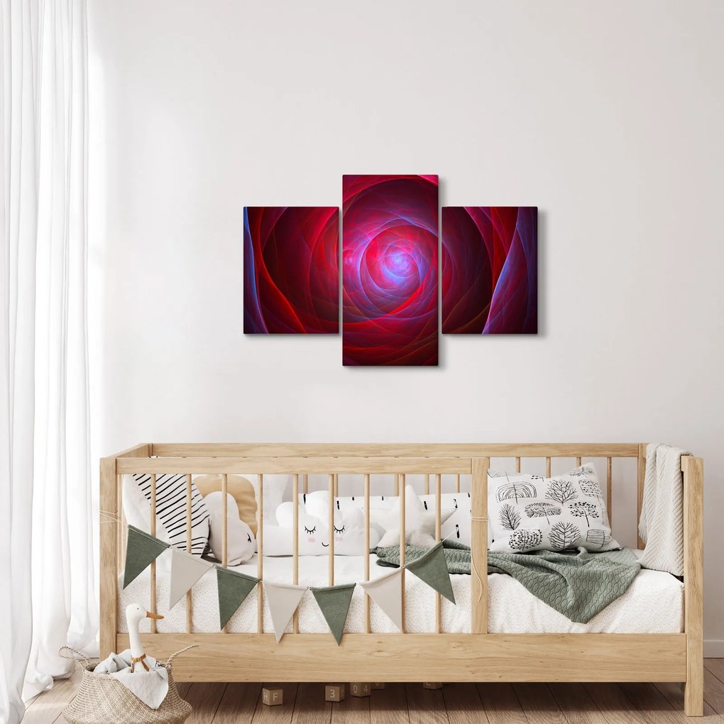 Tabloul abstract cu ochi (90x60 cm)