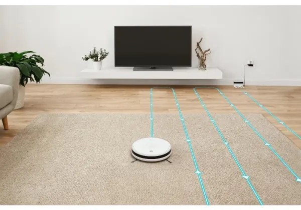 Sencor robot aspirator 2în1 18W/1500 mAh alb cu mop + DO