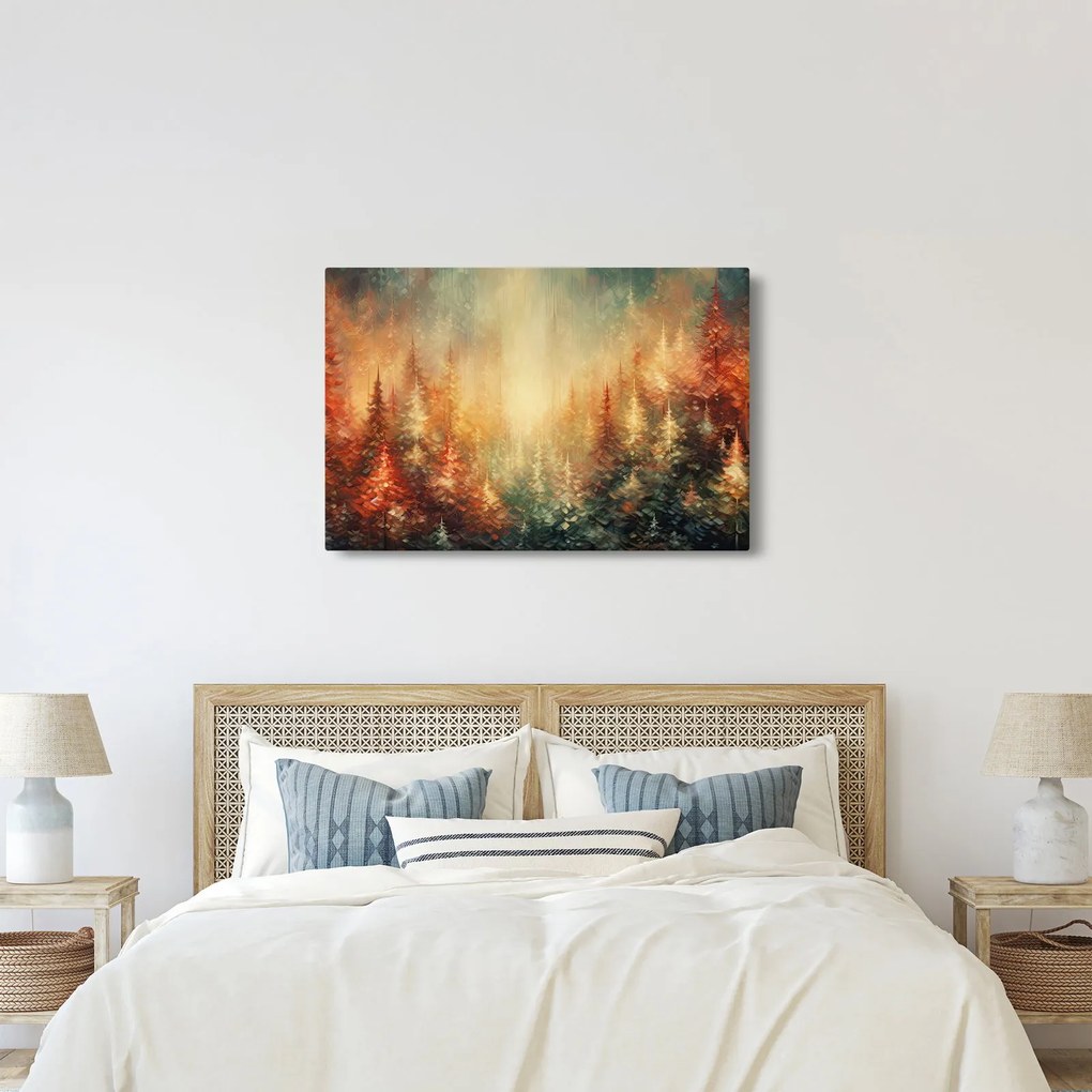 Tablou - Pictura de păduri (90x60 cm)