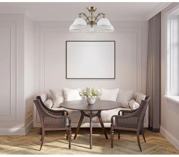 ITALUX PND-5122-5 - Lustră aplicată FENEZA 5xE27/40W/230V