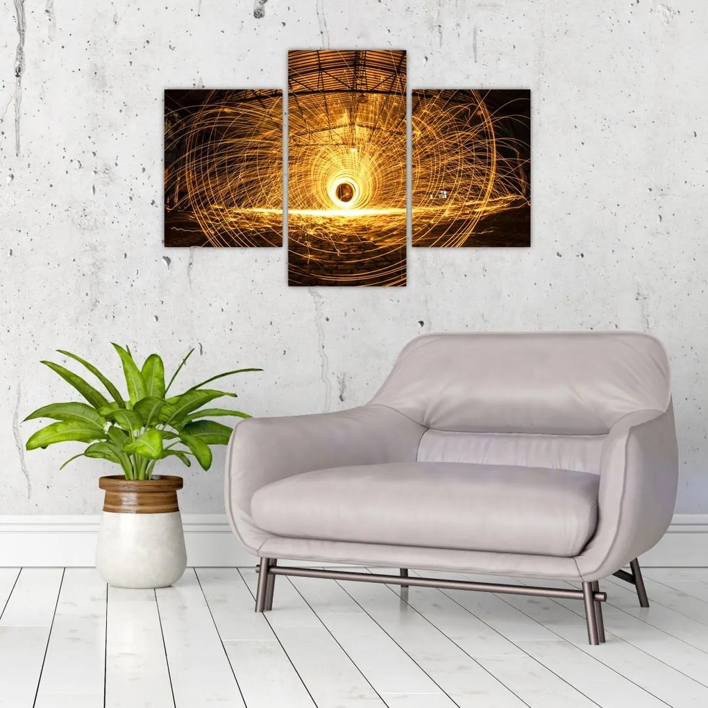 Tablou - Disc luminos (90x60 cm)