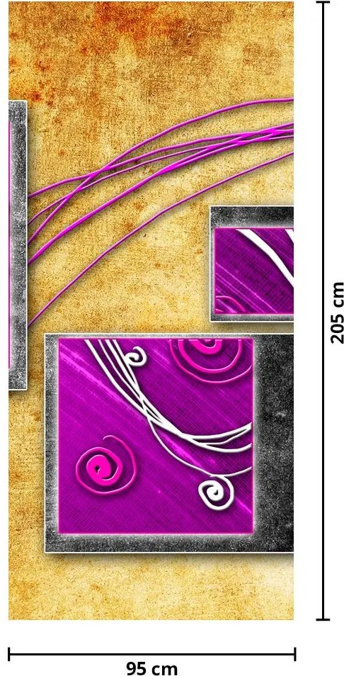 Fototapet pentru ușă - Abstract (95x205cm)
