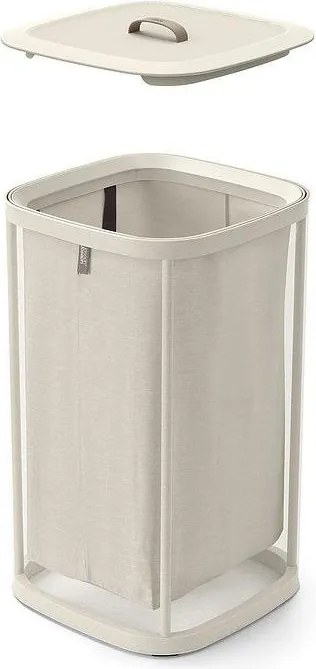 Coș de rufe bej din material textil 60 l Tota One – Joseph Joseph