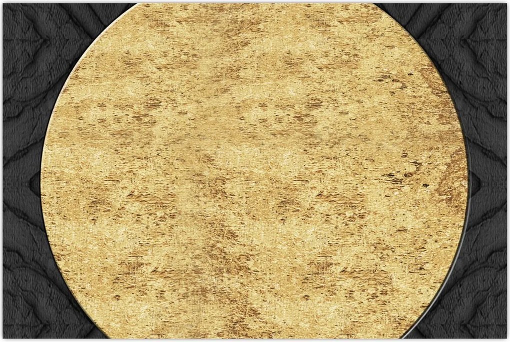 Tablou - Structura de aur N⁰2 (90x60 cm)