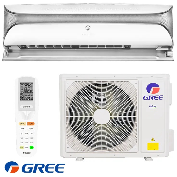 Aer condiționat cu invertor Gree Soyal II GWH18AKCXF-K6DNA1A, 18000 BTU, 37 m2, A++, Wi-Fi, R-32, Alb/Gri