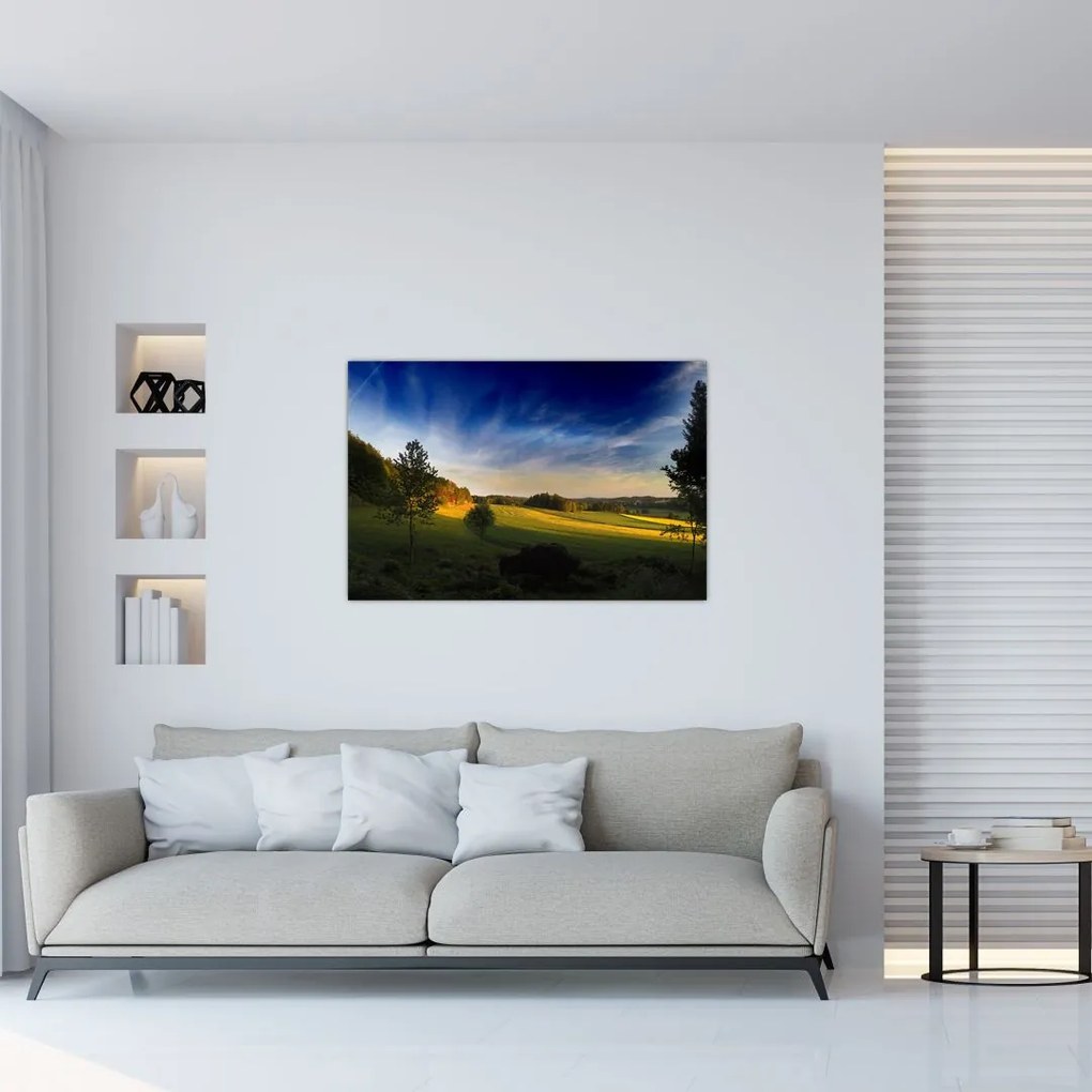 Tablou - Lunca de munte (90x60 cm)
